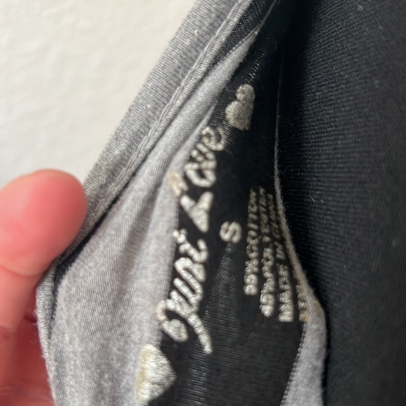 *SOLD* Just Love Black & Gray Striped Maxi High Low Dress - Picture 10 of 10